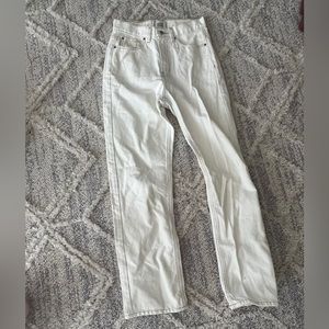 URBAN OUTFITTERS BDG OFF WHITE COWBOY JEANS SIZE 27